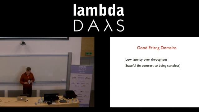 Lambda Days - Torben Hoffmann - Erlang Patterns Matching Business Needs смотреть онлайн
