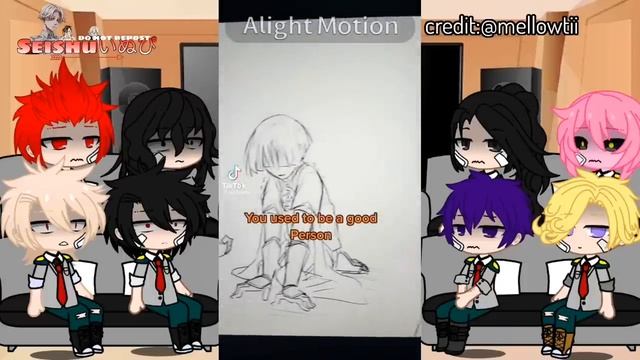 MHA react to Deku future as Scaramouche || Dead Deku/Reincarnated Deku Au смотреть онлайн