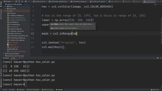 OpenCV with Python | 13-HSV Colorspace смотреть онлайн