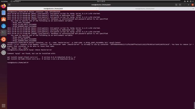 Setup MYSQL Replication Master/Slave using Docker смотреть онлайн
