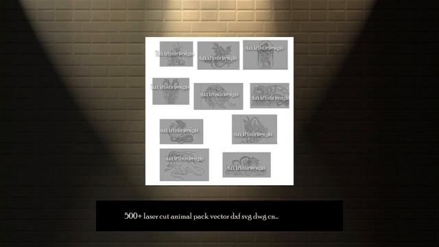 500+ laser cut animal pack vector dxf svg dwg cnc 3d files pantograph cnc router -Download смотреть онлайн