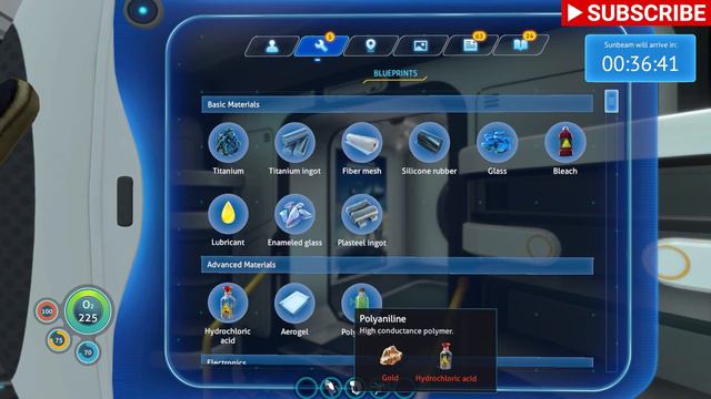 Subnautica part 2 Aurora & Sunbeam, (timestamps) 60 fps HD Gameplay no commentary смотреть онлайн