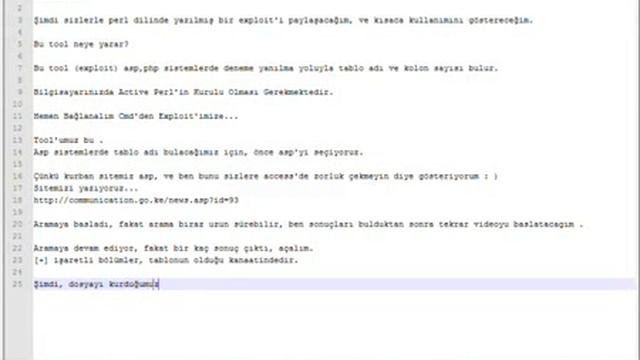 Perl SQL Injection byhomeros смотреть онлайн