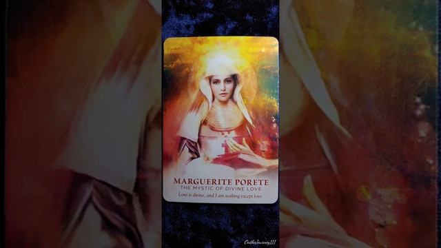 Marguerite Porete ♀️ The Mystic of Divine Love ♀️ Divine Feminine Oracle card meaning смотреть онлайн