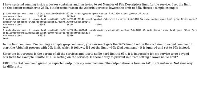 DevOps & SysAdmins: Increase open files limit of systemd service смотреть онлайн