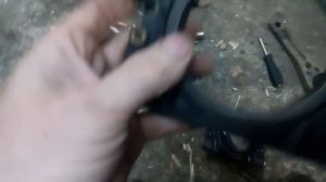 Volkswagen Caddy.Замена заднего сальника коленвала 1.9 TDI (BLS).mp4