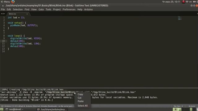 8 БИТ #10 Прошивка Arduino по сети смотреть онлайн