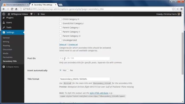 How to Add a Subtitle to Posts and Pages in WordPress смотреть онлайн