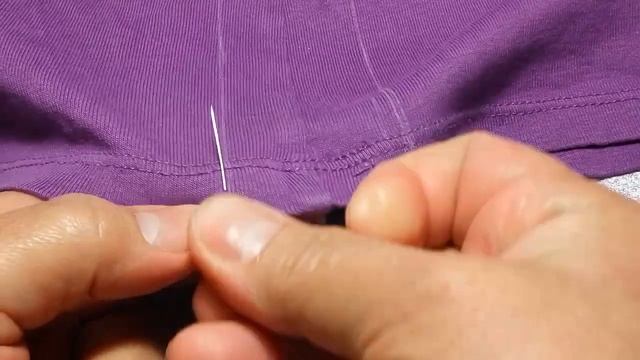 Как зашить вещь потайным швом. Secret seam. Лайфхак смотреть онлайн