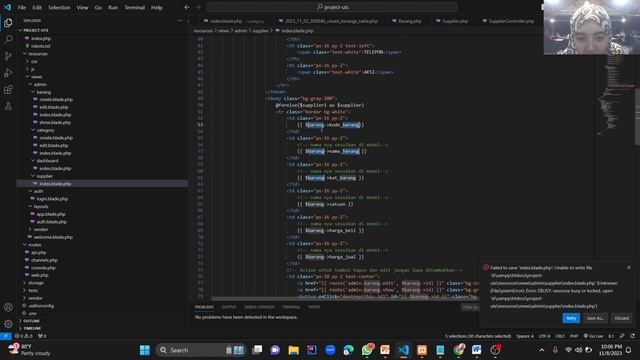 CRUDS PART 1 (CREATE & READ) Pada Laravel 10 смотреть онлайн