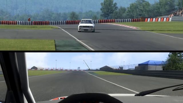 BMW M3 E30 Gr A @ Nurburgring Sprint - Assetto Corsa - Split Screen - New PB смотреть онлайн