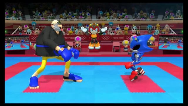MARIO & SONIC TOKYO 2020 - PALIZA EN KARATE смотреть онлайн
