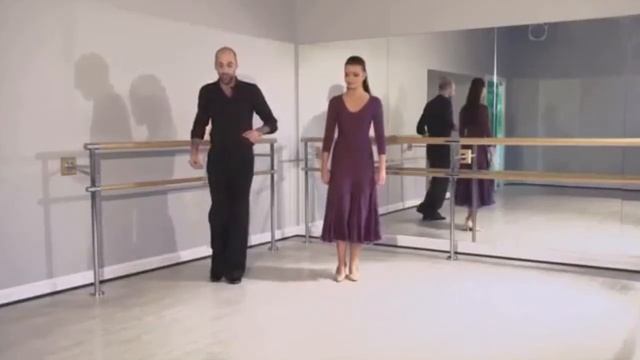 Учимся танцевать Медленный вальс | Урок №1 смотреть онлайн