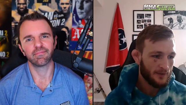 Jonathan Pearce on bloody Darren Elkins win, becoming a first-time father смотреть онлайн