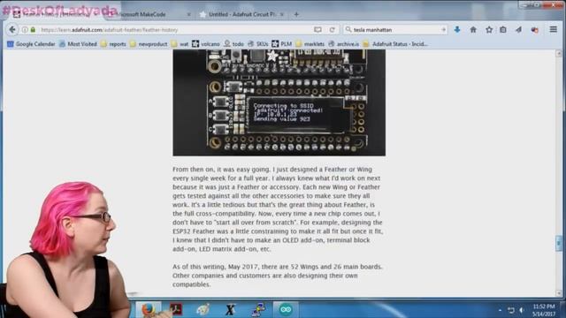 #deskofladyada Weekend update makecode.adafruit.com TFT, FEATHER guide! @adafruit #adafruit смотреть онлайн