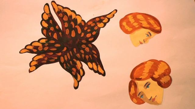 Урок по рисованию. Херувимы