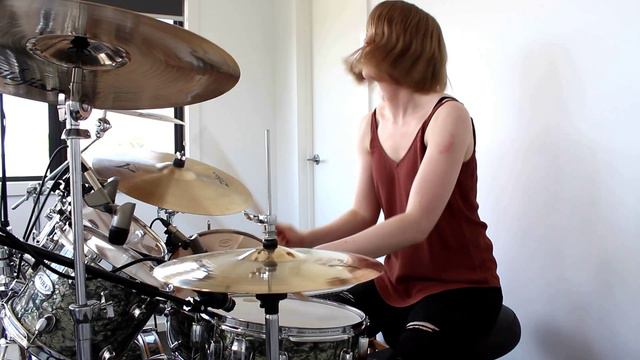 Surviving the Game - Skillet - Drum Cover by Bonnie Roe смотреть онлайн
