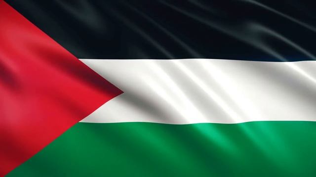 State Of Palestine Flag Waving | Palestinians Flag Waving | State Of Palestine Flag Screen