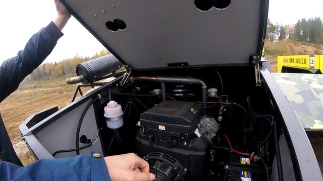 Гонка вездеходов.Обзор нового Вездехода БТХ-2. смотреть онлайн