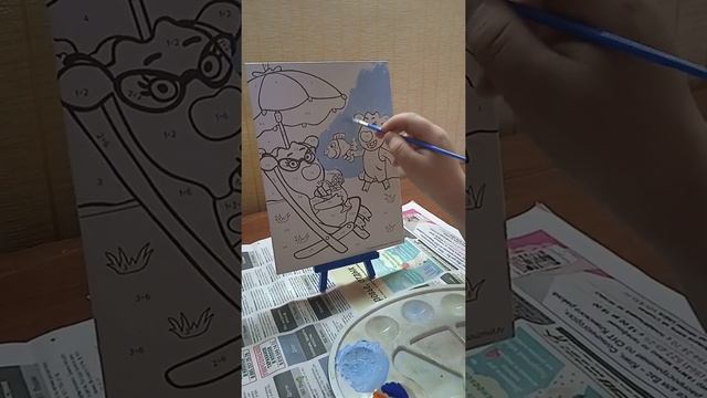 я рисую на Мольберте (1 часть).