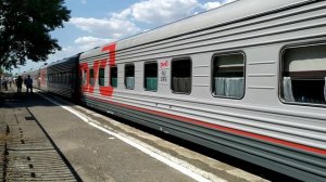 Прибытие поезда дальнего следования в Волгодонск! #рекомендации #волгодонск #поезд #топ