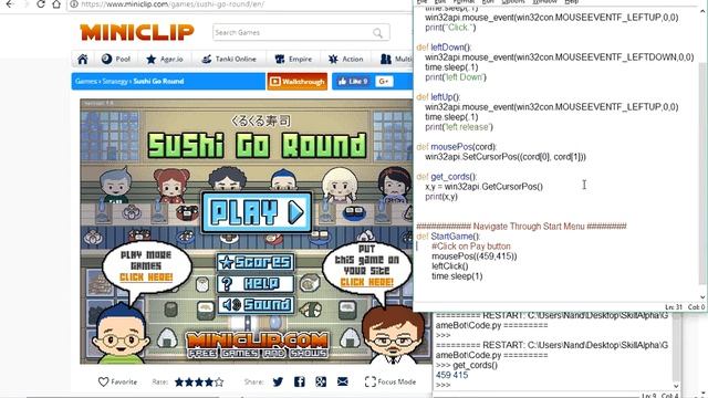 Part 7 Bot with Python using AI ML Navigating Through Game Menu смотреть онлайн