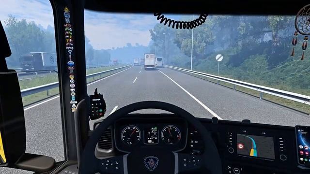 4K | ETS2 1.44 | Promods | Scania P410 Car transporter | Gijón ?? ???? - A Coruña ?? смотреть онлайн