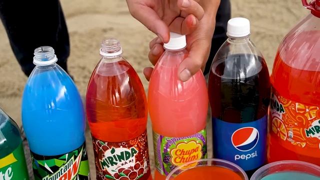 Experiment: How to make Rainbow Dolphin with Orbeez, Big Coca Cola vs Mentos and Popular Sodas смотреть онлайн