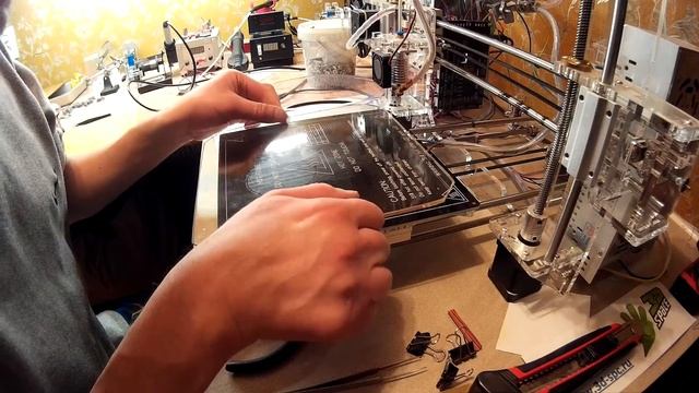 Нагревательный стол для 3D принтера Prusa I3