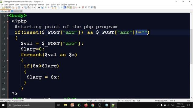 Ex4: PHP Array Processing смотреть онлайн