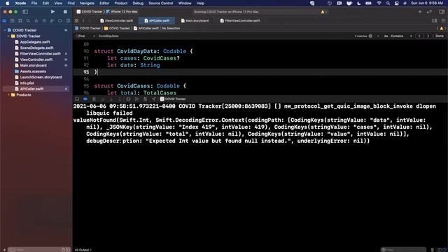 Swift: Build Covid Tracker App (2021, Xcode 12, Swift 5) - iOS Development UIKit смотреть онлайн