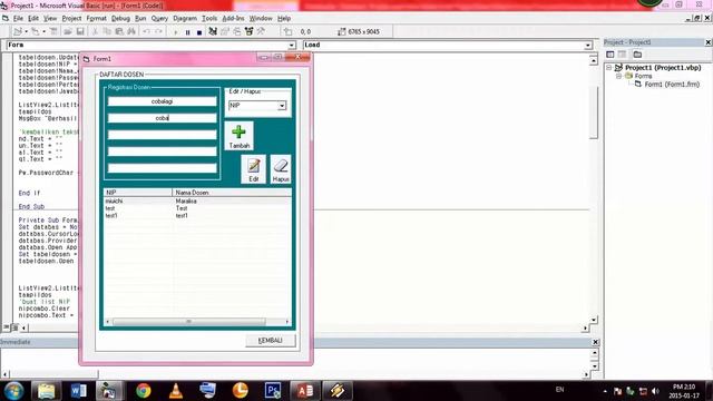 Solusi mengatasi Insufficient Error pada Visual Basic 6.0 смотреть онлайн