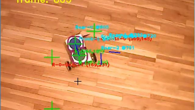 First test - Laboratory environment for real life OpenCV C++ robot navigation смотреть онлайн