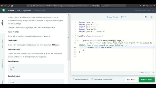 21. BigNumber - Java BigInteger | (Hindi) смотреть онлайн