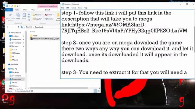 How to download minecraft story mode free for PC _new way_ quick tutorial смотреть онлайн