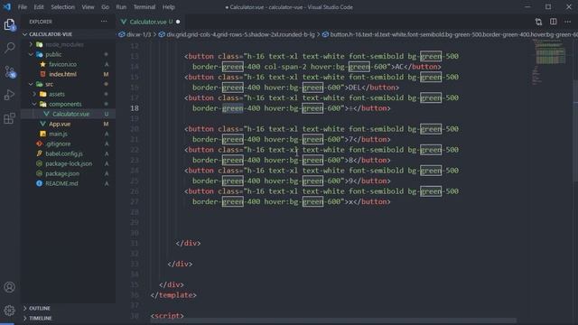 Como hacer una CALCULADORA con VUE JS смотреть онлайн