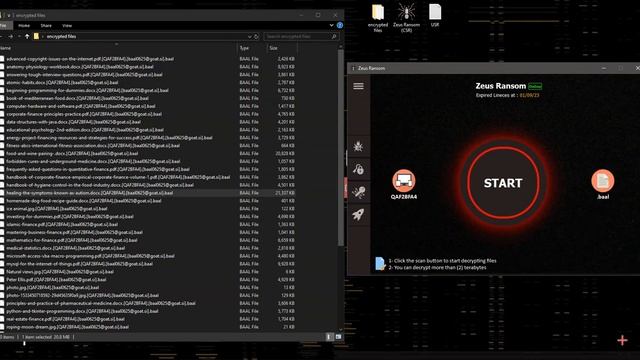 Return all your files Decypt Ransomware Family .crypto1317, .XRET, .baal, .Locknet, .Wagner2.0 смотреть онлайн