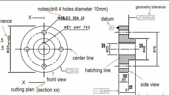 Mechanical engineering drawing in hindi смотреть онлайн