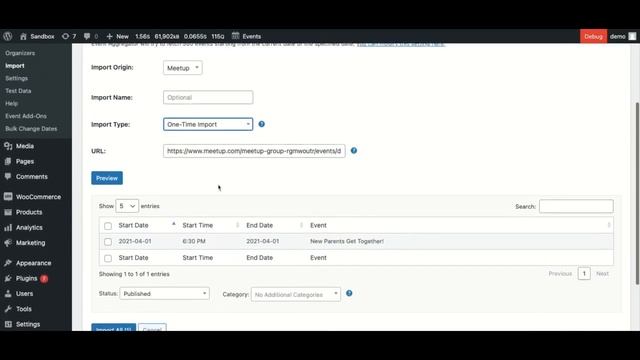 Importing from Meetup using Event Aggregator смотреть онлайн