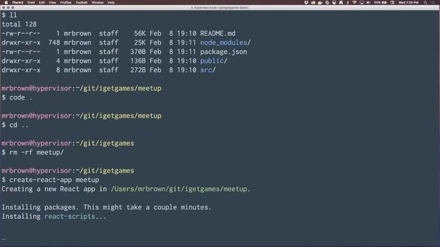 create-react-app presentation by Marcus Brown смотреть онлайн