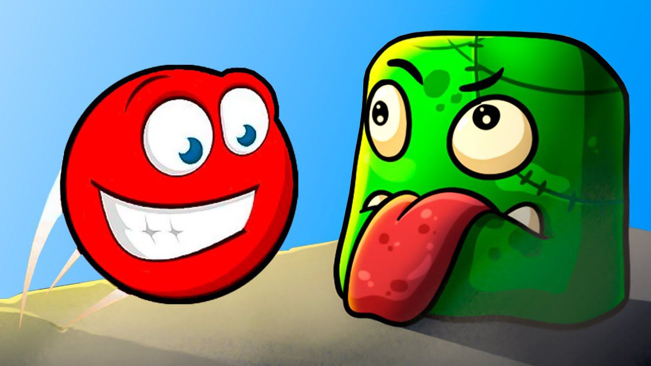 Несносный КРАСНЫЙ ШАР в ЗОМБИ городе. Серия 3. Мультик ИГРА Red Ball Hero Zombie City на Игрули TV смотреть онлайн