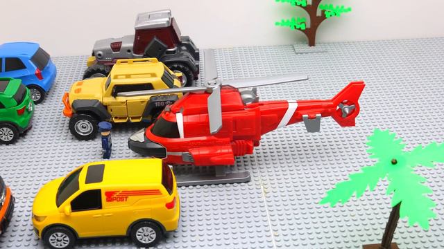 Tobot Robot Stop Motion Giga 7 Athlon, Aventure HelloCarbot Zetren! Lego Prison Break & Car