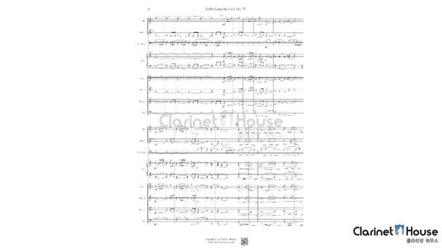 Goltermann Cello Concerto No.5, 3rd Mov. (골터만 첼로 협주곡 5번 3악장) 챔버 오케스트라 악보 편곡 смотреть онлайн