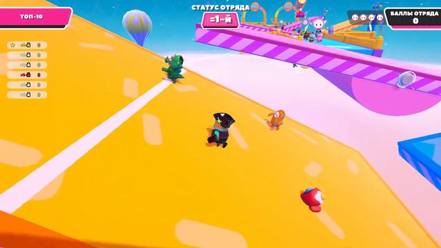 Показал всем кто батька в Fall Guys в 2022 Paciphisto в фуловом кооперативе! смотреть онлайн