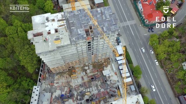 ЖК Edeldorf (Эдельдорф) - Первая линия Печерска - аэрооблет 28.04.2020 смотреть онлайн