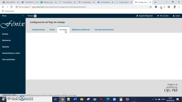 Sesión 7: Flujo de trabajo en OJS смотреть онлайн