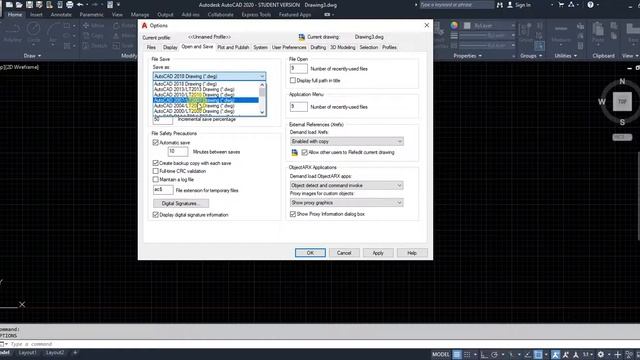 AutoCAD Tutorial Tamil 04 : Option | 2-D | AutoCAD2020 смотреть онлайн