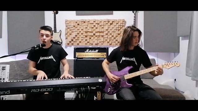 Metallica - Nothing else Matters - Piano & Guitar cover смотреть онлайн