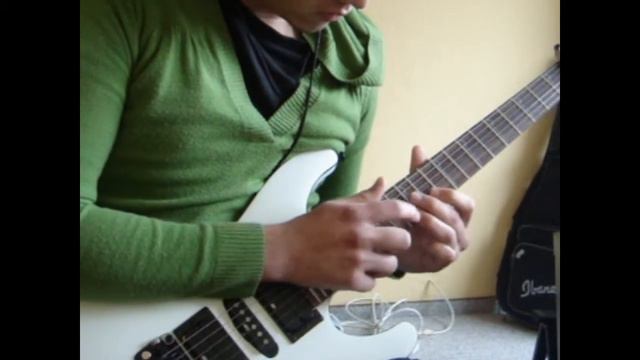Testing the Ibanez S570b (white) смотреть онлайн