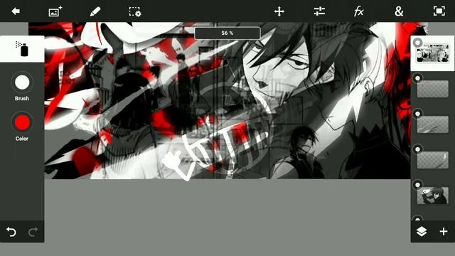 Speed Art Badass Brush Gfx Style in Photoshop Touch Android #speedart смотреть онлайн